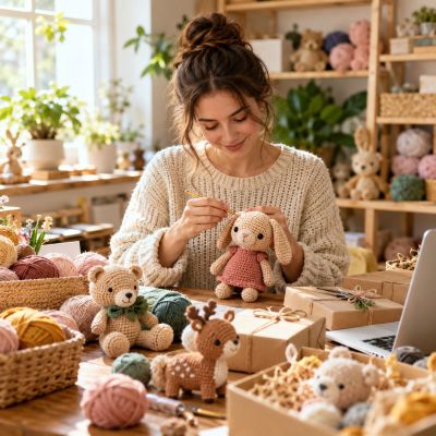 Evde Amigurumi Yapıp Satmak: El Emeğinizi Gelire Dönüştürme Rehberi