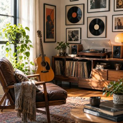 Müzik Severlerin Ev Dekorasyonunda Kullanabileceği 15 Fikir
