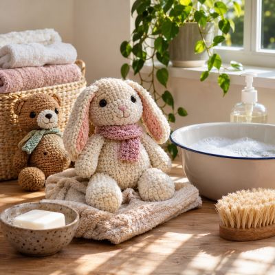 El Yapımı Peluş Oyuncaklar Nasıl Temizlenir? Bakım ve Yıkama Rehberi