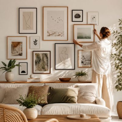 2026 Galeri Duvarı Trendleri: Boş Duvarları Sanat Alanına Dönüştürmenin 10 Yolu