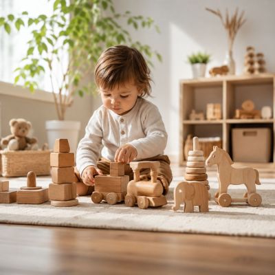 Çocuklar İçin Ahşap Oyuncak Neden Daha Güvenli? Doğal Seçim Yapmanın 10 Önemli Nedeni