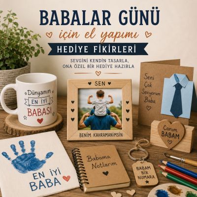 Babalar Günü İçin El Yapımı Hediye Fikirleri: Çocuklar ve Gençler İçin Özel ve Anlamlı Tasarımlar