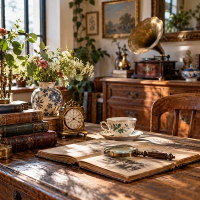 Antika ve Vintage Kültürü: Geçmişten Günümüze Uzanan Eşyaların Hikayesi