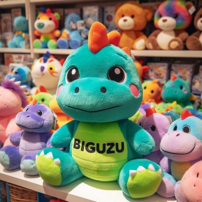 Sevimli Peluş Dinazor Oyuncak