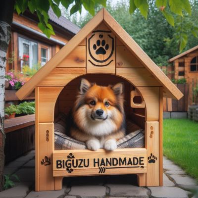 Ahşap Köpek Kulübesi