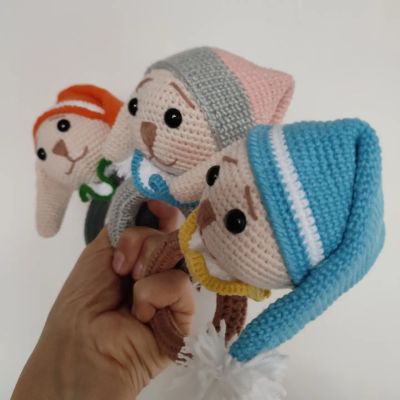 Uzun Kulaklı Ponçik Tavşancık Amigurumi Oyuncak