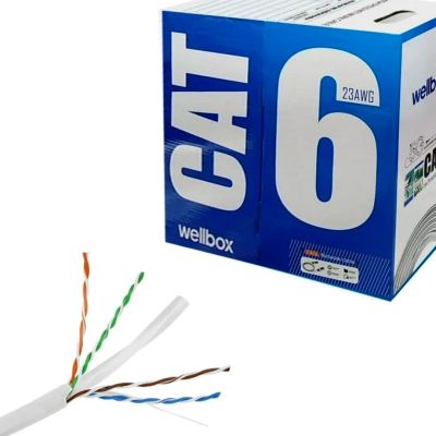 WellBox Cat6 Utp Network Kablo 305 Metre