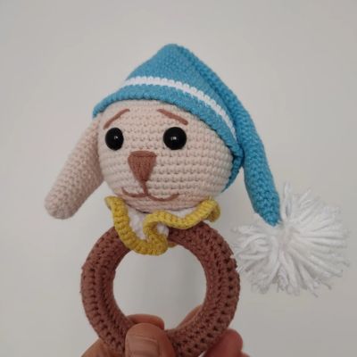 Uzun Kulaklı Ponçik Tavşancık Amigurumi Oyuncak