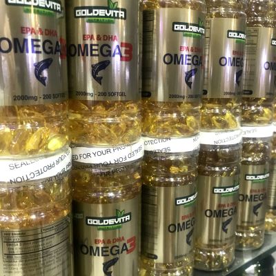 GoldeVita Omega 3 Balık Yağı 200 Yumuşak Softgel