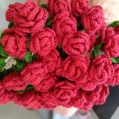 Çiçekli Battaniye, Şal Buket Battaniye, Buket Şal, Örgü Çiçek Buketi