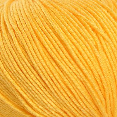 Gazzal Baby Cotton Sarı Bebek Yünü Örgü İpi 50g 3417