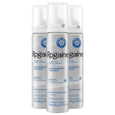 Rogaine for Man Foam Saç Köpüğü 3 Aylık Set